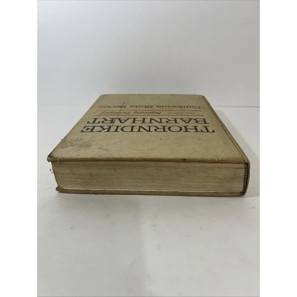 Vintage‎ Book - 1968 Thorndike Barnhart Star Edition Beginning Dictionary